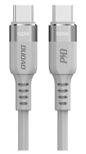 Dudao L5CMAX USB-C to USB-C cable 100W 1m gray