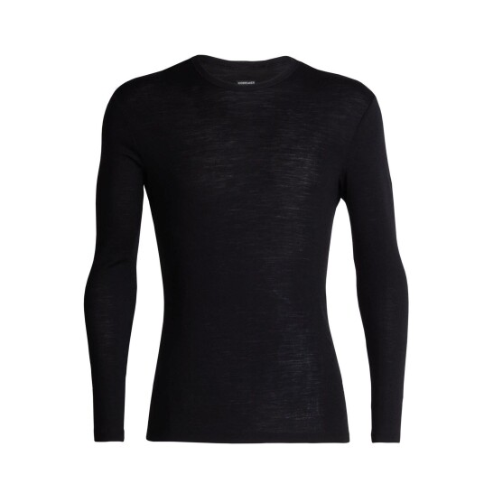 Icebreaker Men's 175 Everyday Longsleeve Crewe Black M, Black Icebreaker Men's 175 Everyday Longsleeve Crewe Black M, Black