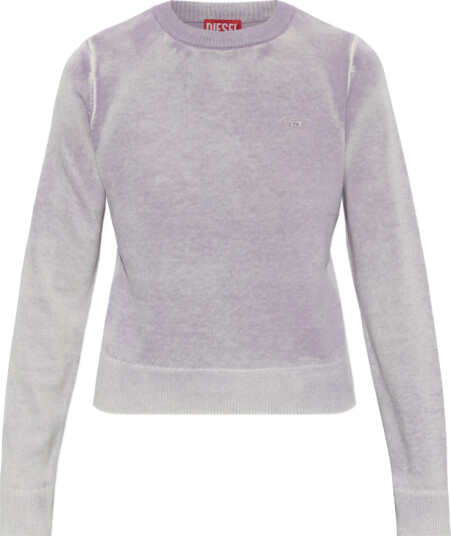 Diesel Dame Strikkevarer Lilla XS, Diesel Dame Strikkevarer Lilla XS,