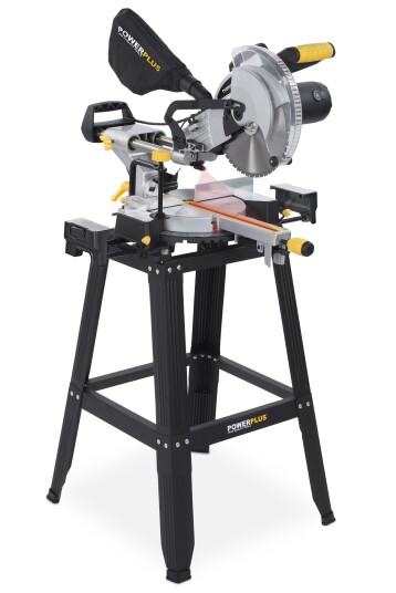 Powerplus Teleskopisk Kapp Og Gjærsag 2200W 254mm Powerplus Teleskopisk Kapp Og Gjærsag 2200W 254mm