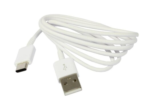 Synergy USB-A til USB-C Kabel 2.0 Hvit