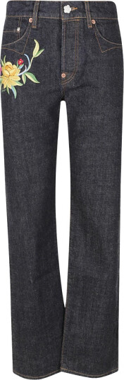 Kenzo Dame Jeans Blå W28, Kenzo Dame Jeans Blå W28,