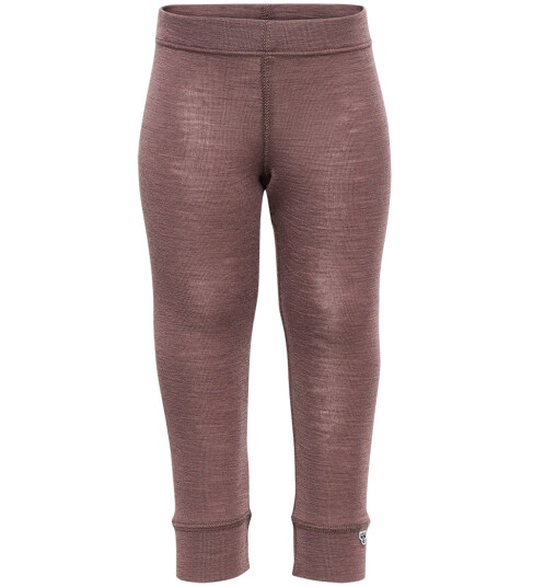 Hummel Twilight Mauve Mini Ull Rib Leggings 98 Hummel Twilight Mauve Mini Ull Rib Leggings 98