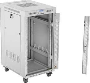 Lanberg Ff01 Series V2 Rack Skap 600 X 800 Flat Pack With Glass Door Lcd Lanberg Ff01 Series V2 Rack Skap 600 X 800 Flat Pack With Glass Door Lcd