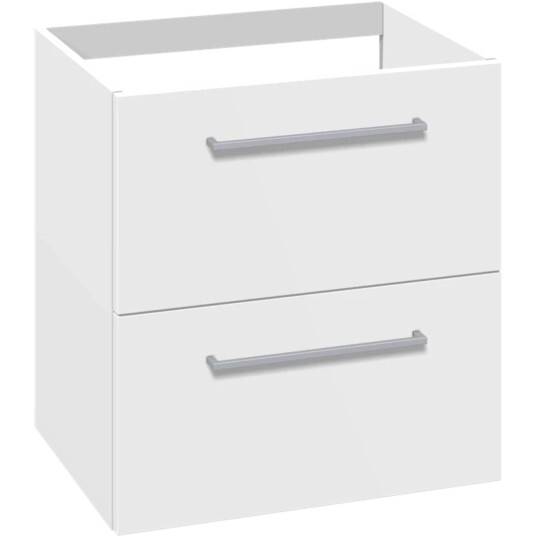1904 Voss Servantskap med 2 Skuffer Hvit Matt / 60cm GRO-7041022