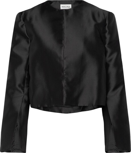 Malina Ruthie Cropped Long Sleeve Blouse BLACK XXL Malina Ruthie Cropped Long Sleeve Blouse BLACK XXL