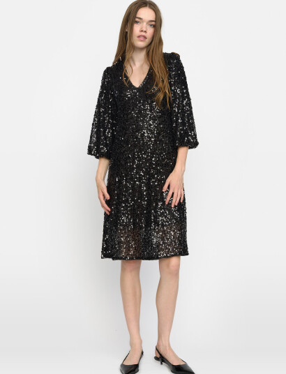 Soft Rebels Sraudrey Dress - Black - M