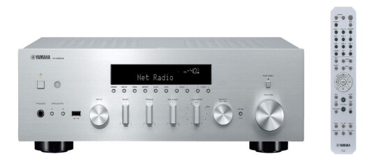 Yamaha R-N600A 2.0 Stereo Receiver med MusicCast - Sølv
