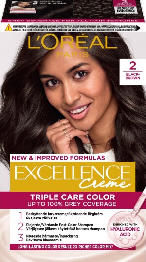 L'Oréal Paris Excellence Creme 2,0 Sortbrun L'Oréal Paris Excellence Creme 2,0 Sortbrun
