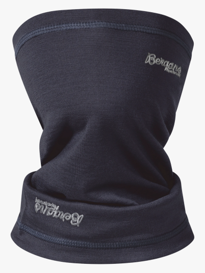 Bergans Wool Junior Neck Warmer Blå 54
