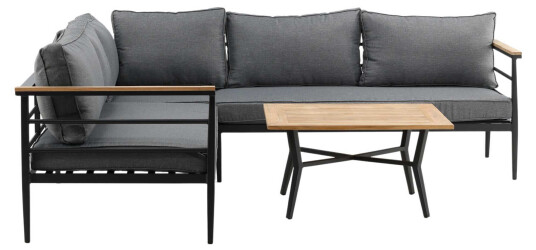 Mexico Hjørnesofa Blå Venture Home Mexico Hjørnesofa Blå Venture Home