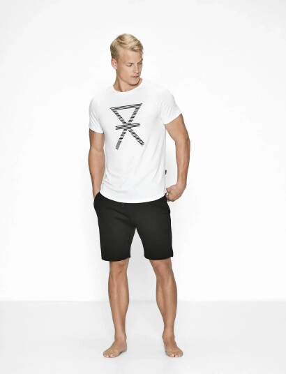 JBS of Denmark Jbs Of Dk T Shirt W/Print Fsc White XL