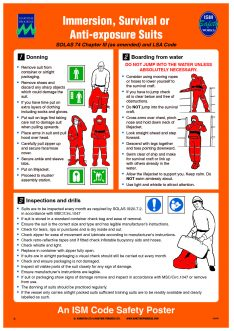 Jo Safety Immersion, Survival or Anti-exposure Suit poster