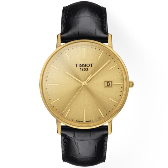 Tissot Goldrun Sapphire 18K T9224101602100 - Herre - 38 mm - Analog - Kvarts urverk - Safirglass