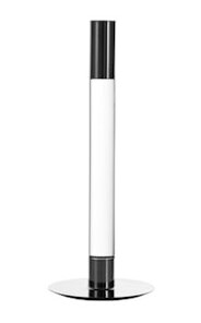 Orrefors Lumière Lysestake 26,5 cm 2-pakning Sølv/Glass