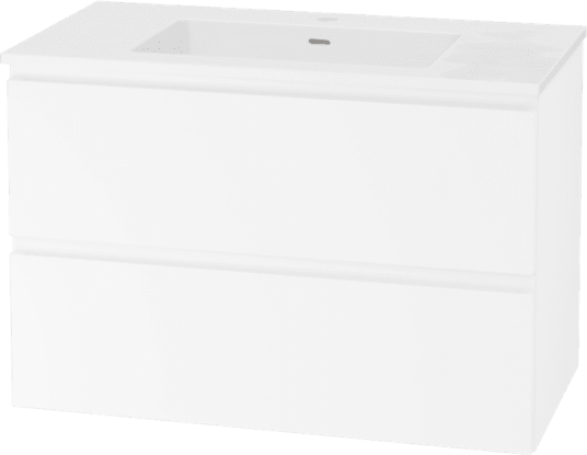 Fossbad Variant48 servantskap B90 m/Servant porselen Air 90