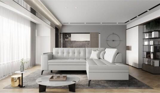 Seksjon Eltap Lanvin 260x210x93 cm Softis 17 Høyre Seksjon Eltap Lanvin 260x210x93 cm Softis 17 Høyre