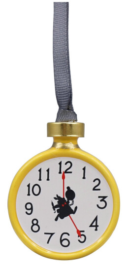 Disney Hanging Decoration Alice in Wonderland Gold Watch DECDC93