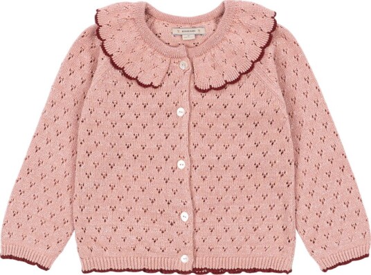 Konges Sløjd Cardigan   Strikk/Hullmønster   Holiday   Mellow Ro   Konges Sløjd   1½ år (86)   Cardigan   Rosa