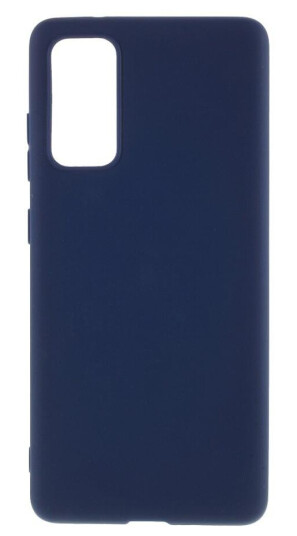 INCOVER Samsung Galaxy S20 FE / S20 FE (5G) Mat Fleksibel Deksel - Blå