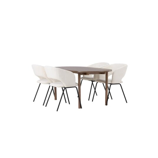 Venture Home Spisegruppe Venture Home Andy med 4 stk Day Stoler GR23667