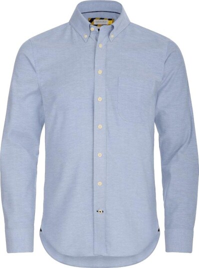 J. Harvest & Frost Skjorte Yellow Bow Regular Fit Blå