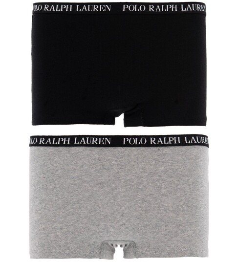 Polo Ralph Lauren Polo Black Solid 2 Pack Boyshort Hipsters L/12 14 år Polo Ralph Lauren Polo Black Solid 2 Pack Boyshort Hipsters L/12 14 år