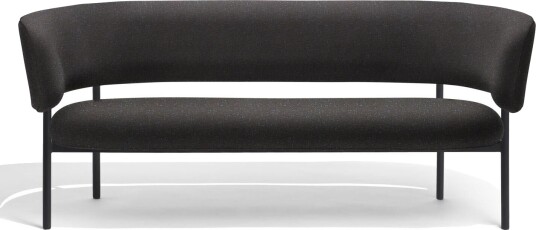 Møbel Copenhagen Font Sofa Boucle Zero 0010/Svart Understell