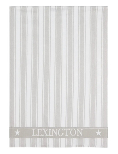 Lexington Home Icons Cotton Twill Waffle Striped Kitchen Towel - Grey - 50X70 Lexington Home Icons Cotton Twill Waffle Striped Kitchen Towel - Grey - 50X70