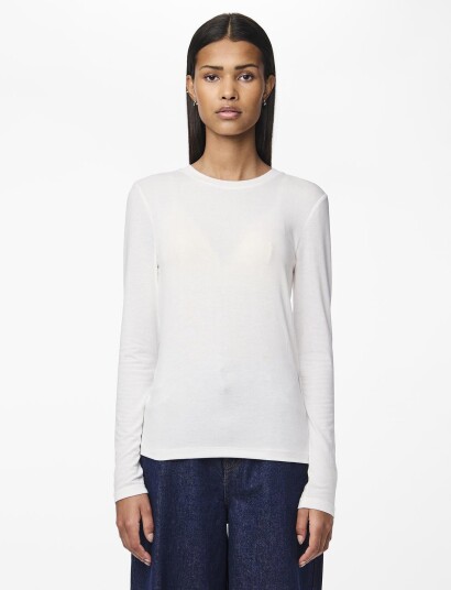 Pieces Pcmaria Ls Top Jrs Noos Bc Cream XL