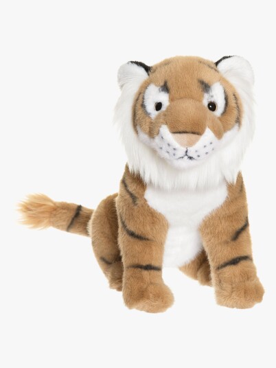 Teddykompaniet Naturtrogen Tiger, Sittande - Brown - 42 CM