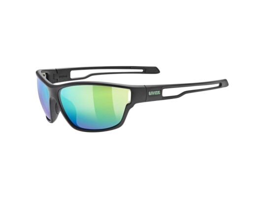 Uvex Sportstyle 806 Svart Matt / Speilgrønn Uvex Sportstyle 806 Svart Matt / Speilgrønn