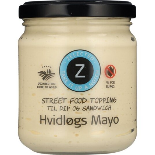 Hvit Løksmajones 180g Zelected