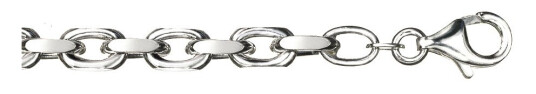 Anker armlenke i 925 sølv 5,4 mm - 21 cm