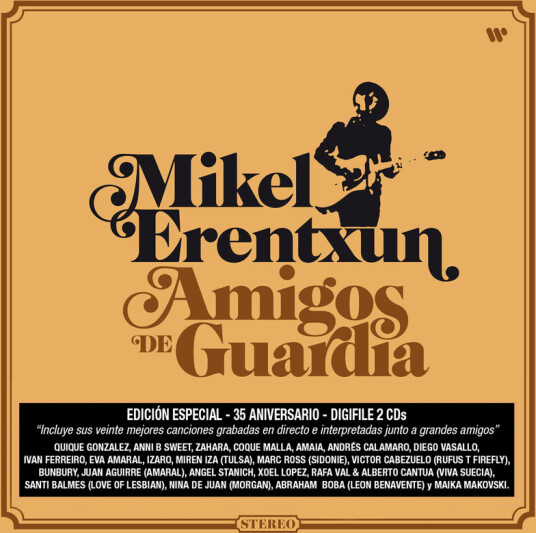 Mikel Erentxun Amigos De Guardia CD