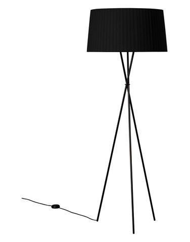 Santa & Cole Tripod G5 Gulvlampe Sort Santa & Cole Tripod G5 Gulvlampe Sort