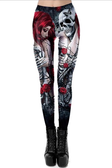 Hodeskalle Tights X Large