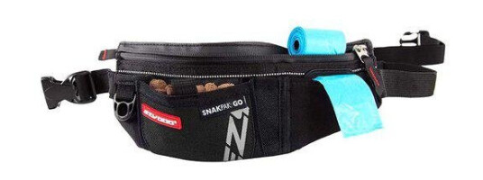 Ezydog Snakpak Go Treat Bag Svart