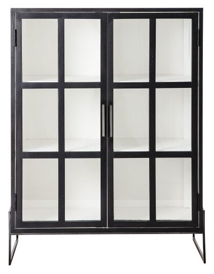 Bloomingville Opal Vitrineskap - Sort Unoliving 1618193-01-0 1618144-01-0