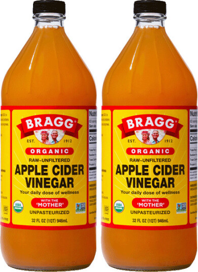 2 x Bragg Apple Cider Vinegar EKO, 946 ml 2 x Bragg Apple Cider Vinegar EKO, 946 ml