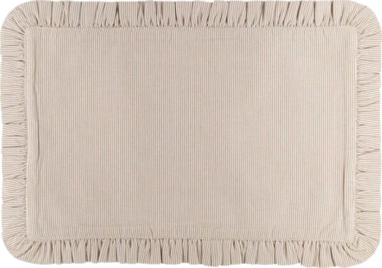Holmen Ingrid bordbrikke kurvet 33x48 cm brun/beige Holmen Ingrid bordbrikke kurvet 33x48 cm brun/beige