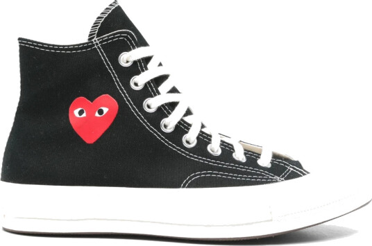 Comme des Garçons Play Herre Sko Svart 41 EU,