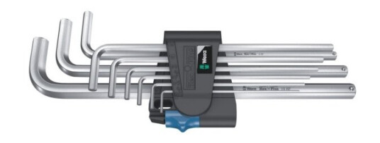 Wera 950L/9 Christmas Hex-Plus Hf 1 L-Nøkkelsett ( 05135986001 )