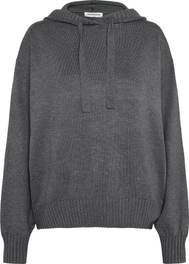 Movesgood Bell Hood Grey Melange Xs   GREY MELANGE   S