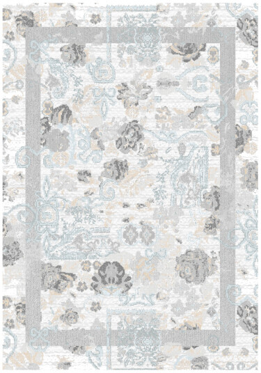 Wilton teppe Lefkada hvit/multi Størrelse: 130 x 190 cm