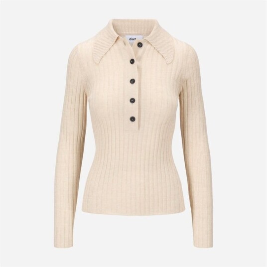Diarte Dome Merino Sweater Ivory Diarte Dome Merino Sweater Ivory