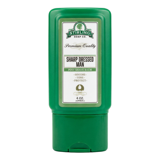 Stirling Soap Co. Post-Shave balm etterbarberingskrem Sharp Dressed Man 118ml Stirling Soap Co. Post-Shave balm etterbarberingskrem Sharp Dressed Man 118ml