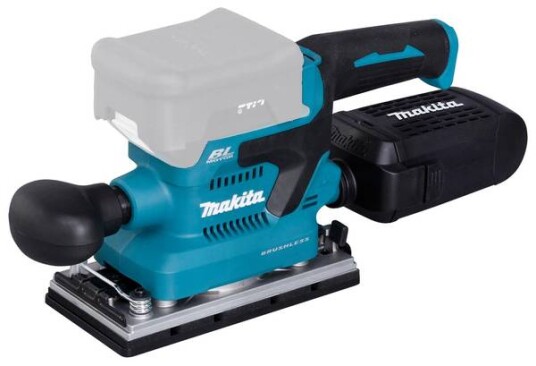 Makita Plansliper 93x185mm 18V Uten batteri Makita Plansliper 93x185mm 18V Uten batteri