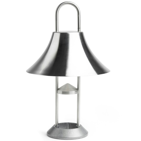 Mousqueton Portable Table Lamp Stainless Steel