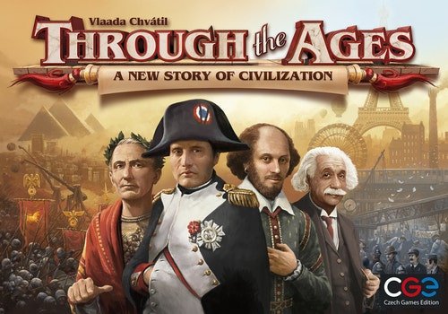 Through the Ages: A New Story of Civilization - Brettspill fra Outland Through the Ages: A New Story of Civilization - Brettspill fra Outland